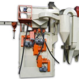 3 TURBINE HANGER TYPE BLAST CLEANING MACHINE